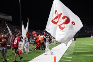 Kyle Rovello and the 212 flag. 