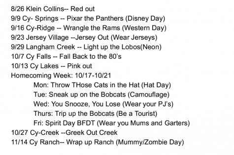 2016 Dress Up days