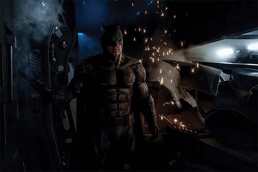 The new Batman tactical suit.