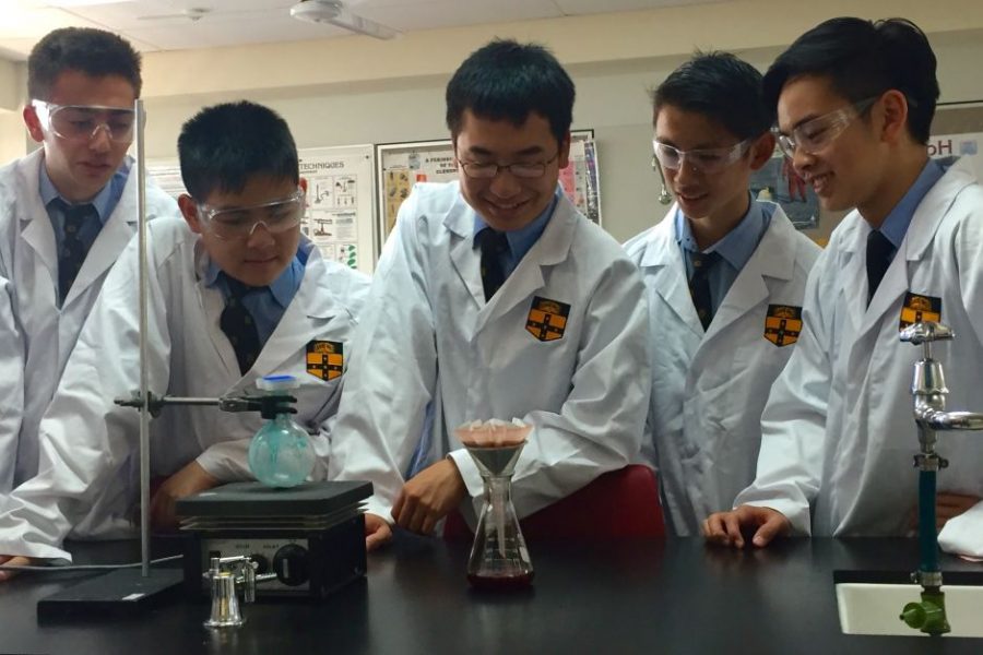 The 17-year-olds from Sydney Grammar recreated Pyrimethamine in their high school laboratory.