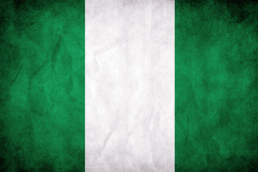 The Nigerian flag