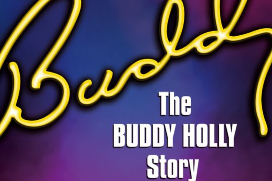 The original poster for The Buddy Holly Story