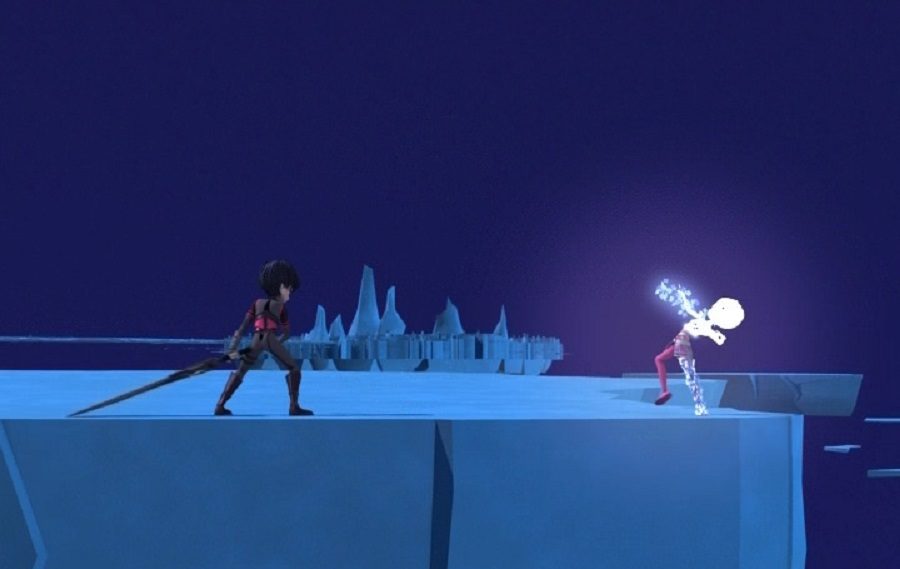 This still from the fourth and final season of Code Lyoko shows the sophistication of the 3D animation in later episodes.