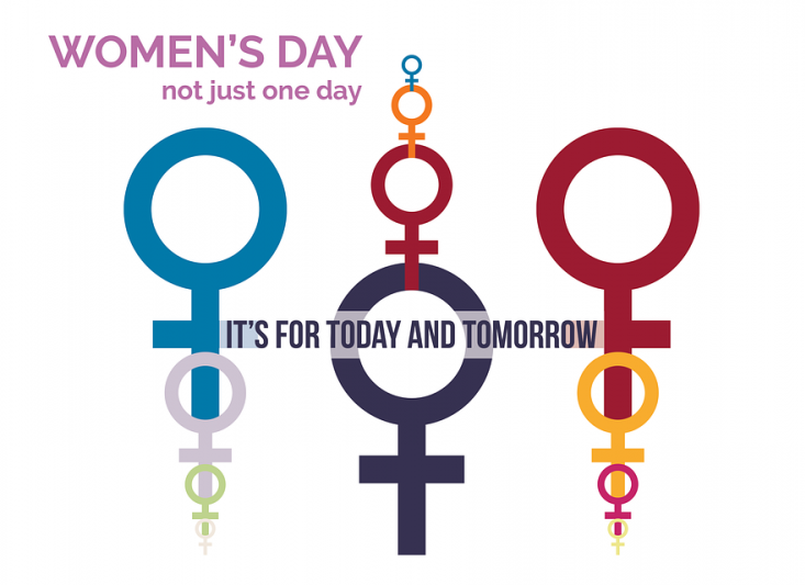 One of the symbols celebrating International Womens Day on March 8.