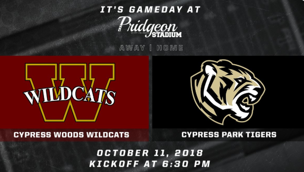 Cy Woods vs Cy Park game information