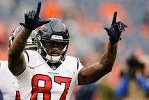 Demaryius Thomas in his first game as a Texan