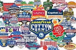 A visual of most of the 2018 Bowl Games