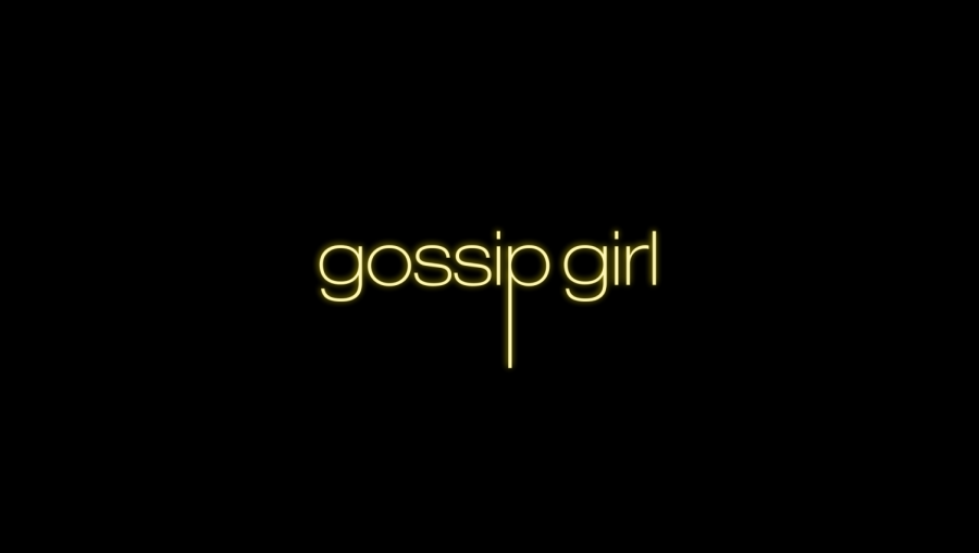 The Gossip Girl logo.