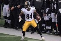 Antonio Brown runs with the ball