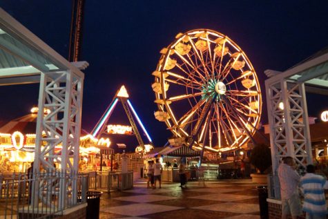 A ferris wheel at Kemah Boardwalk