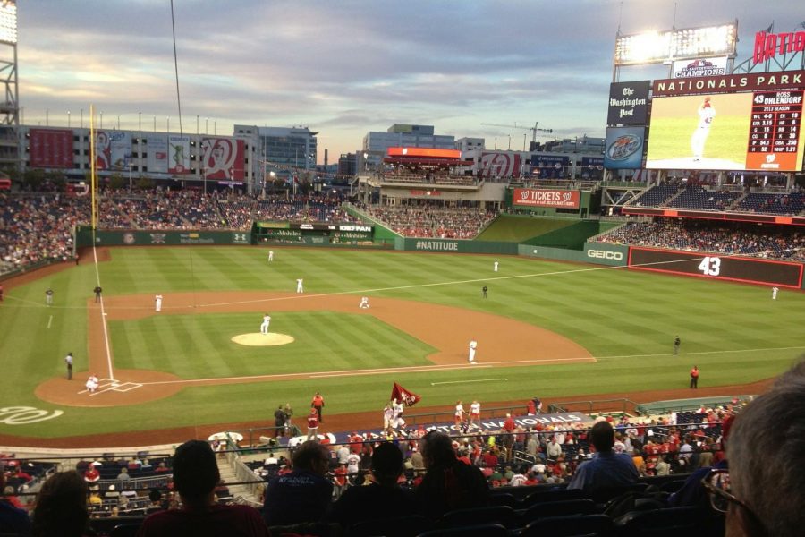 Nationals+Stadium+during+the+2019+National+League+Game