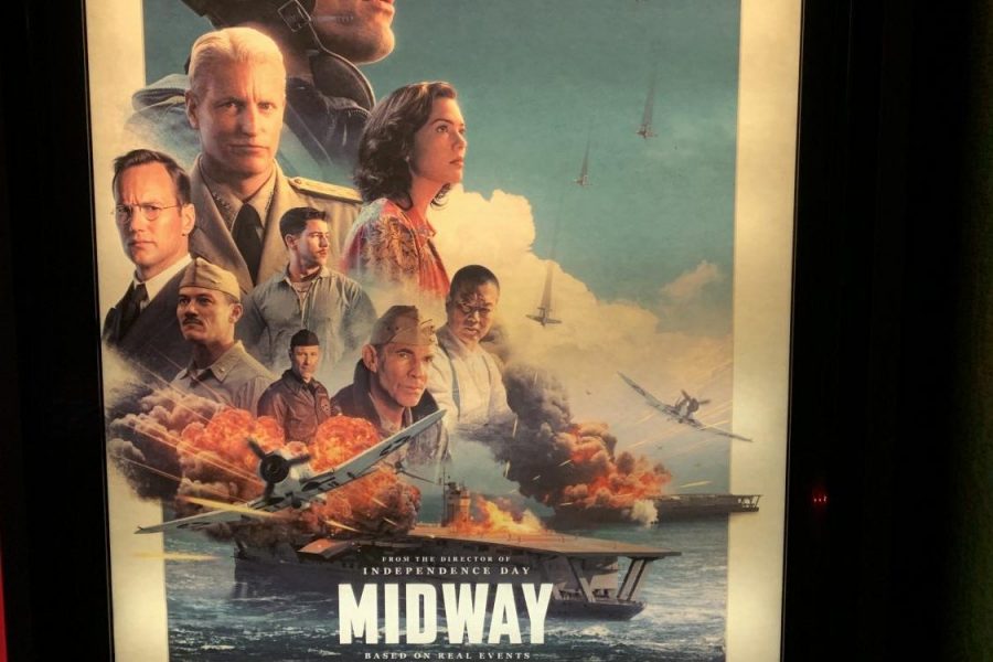 Poster for the movie Midway, in theaters everywhere.