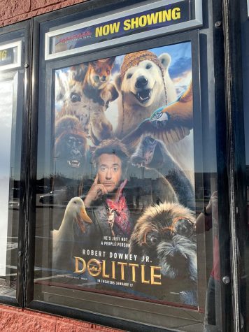 A poster for the exceptionally bad movie, Dolittle.