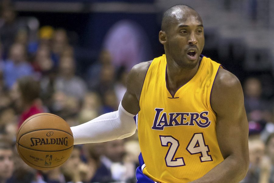 Kobe Bryant playing against the Washington Wizards on Dec. 3, 2014