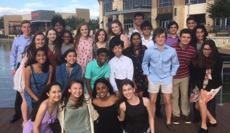 The Key Club officer team at their Key Club Banquet on May 27. 
