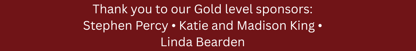 Thank you to our Gold sponsors: